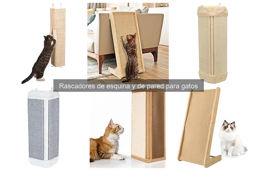 Alternativas a rascadores de esquina para gatos en espacios pequeños