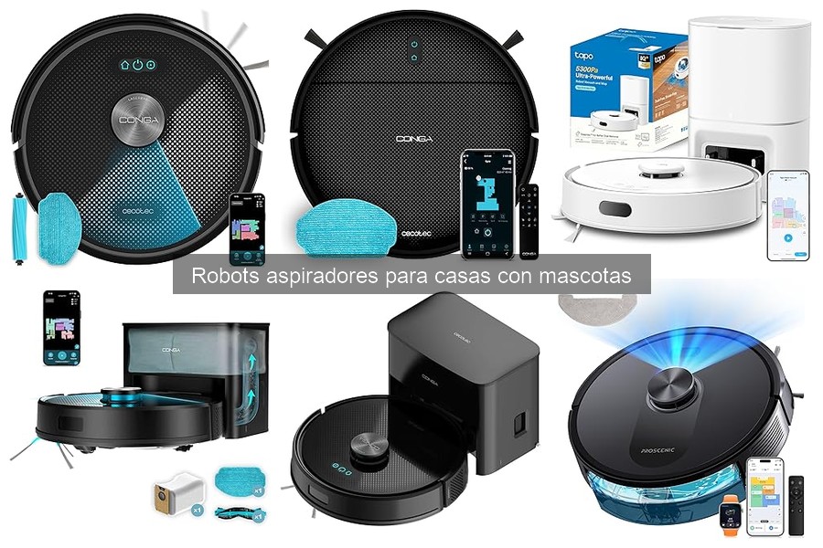 Alternativas a robots aspiradores para casas con mascotas