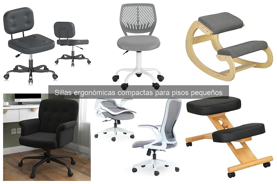 Alternativas a Sillas Ergonómicas Compactas para Espacios Pequeños