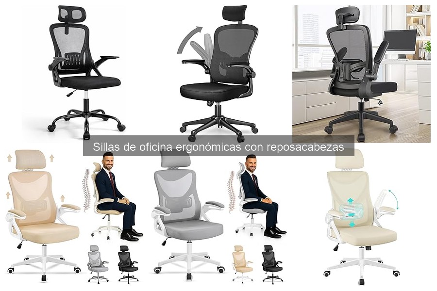 Alternativas a sillas ergonómicas con reposacabezas