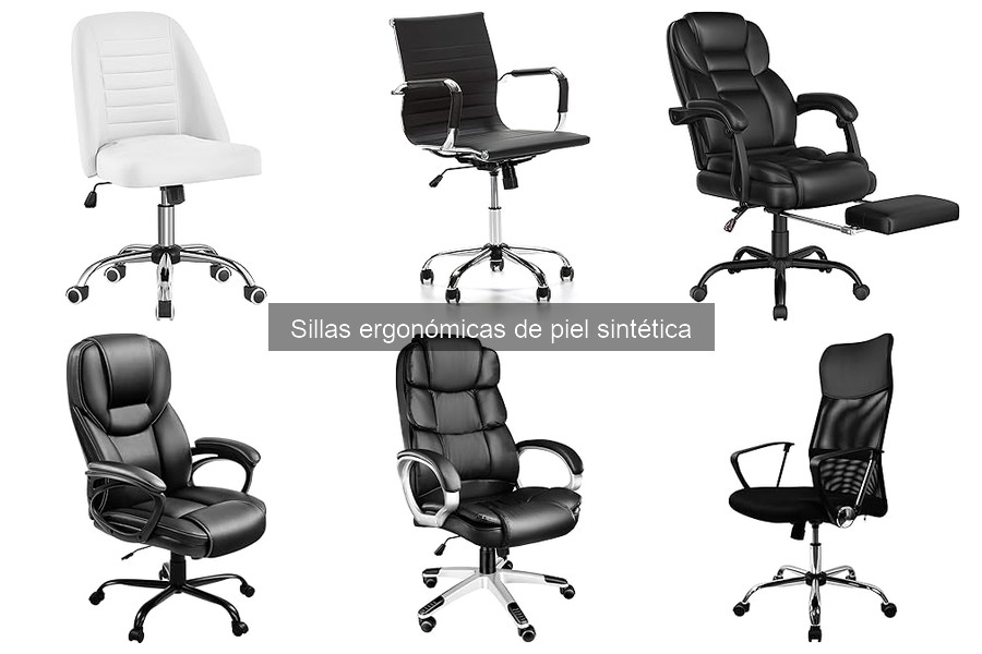 Alternativas a Sillas Ergonómicas de Piel Sintética