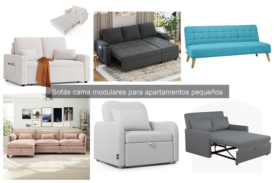 Alternativas a Sofás Cama Modulares para Espacios Pequeños