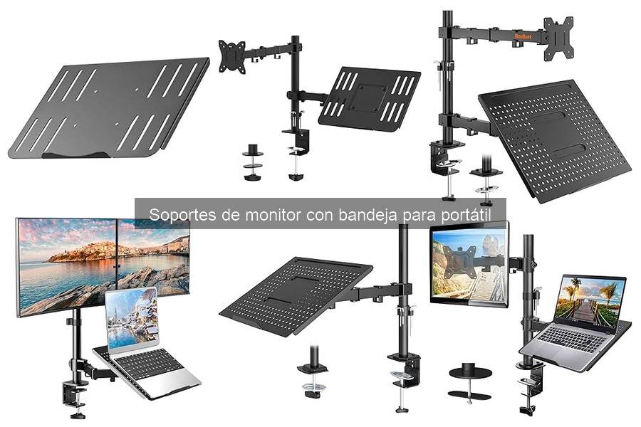 ** Alternativas a Soportes de Monitor con Bandeja para Portátil