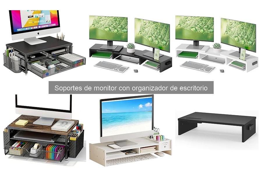 Alternativas a Soportes de Monitor con Organizador de Escritorio