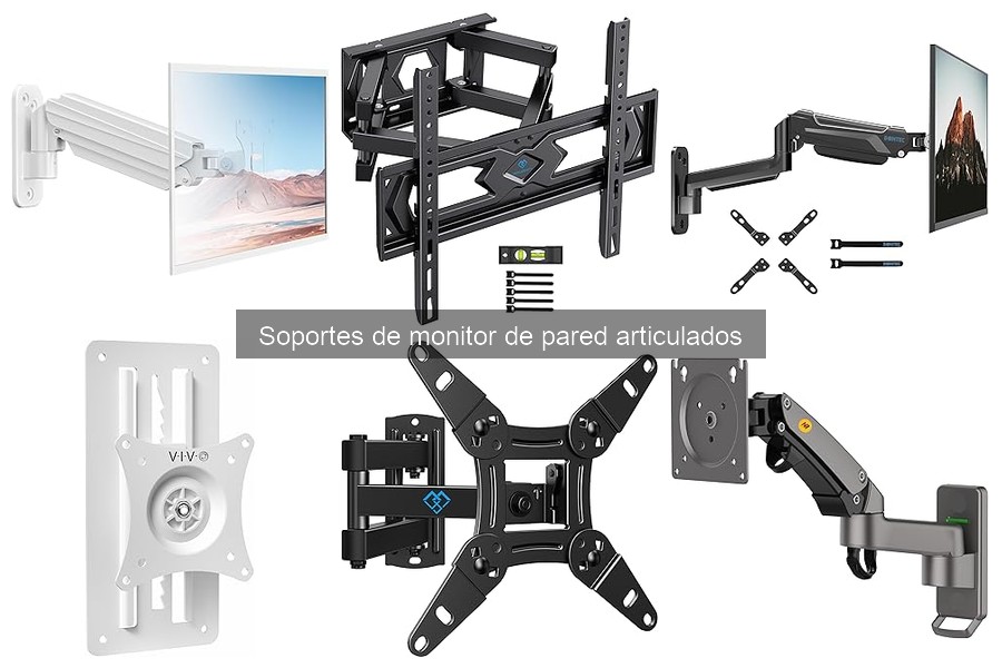 Alternativas a soportes de monitor de pared articulados