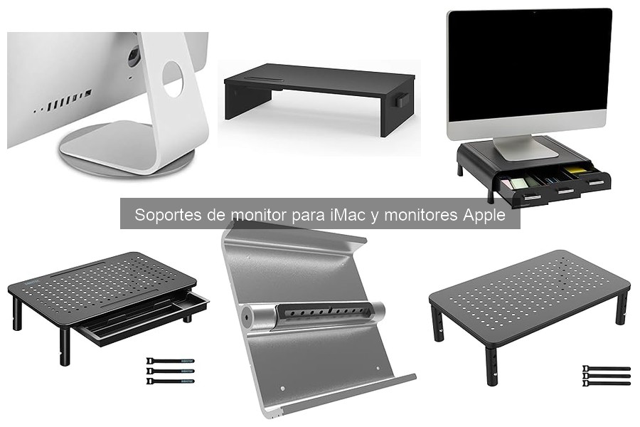 Alternativas a soportes de monitor para iMac: Mejora tu ergonomía