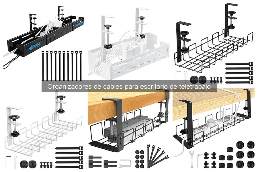Alternativas Creativas a Organizadores de Cables Convencionales