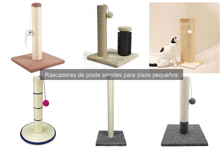 Alternativas Creativas a Rascadores de Poste Simples para Gatos