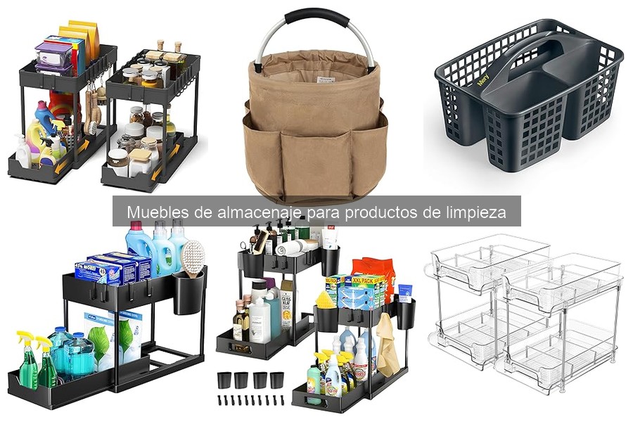 Alternativas de Muebles de Almacenaje para Productos de Limpieza