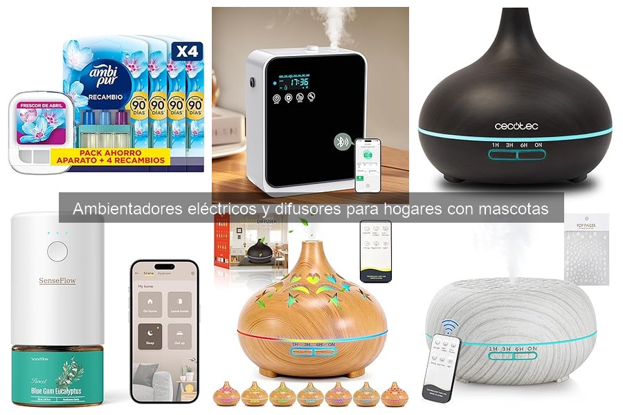 Alternativas Naturales a Ambientadores Eléctricos para Mascotas