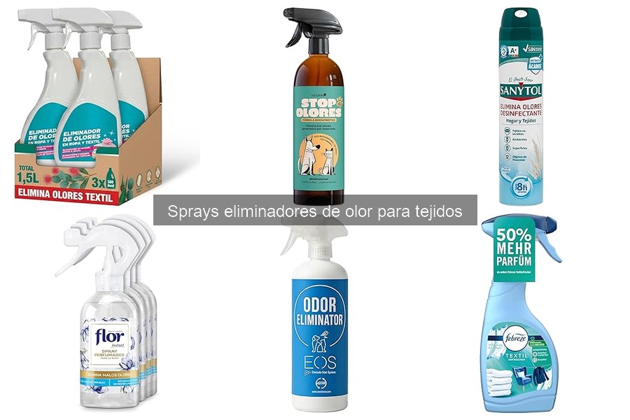 Alternativas Naturales a Sprays Eliminadores de Olor para Tejidos