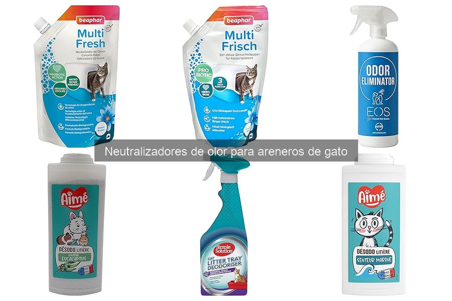 Alternativas naturales para neutralizar olores de areneros
