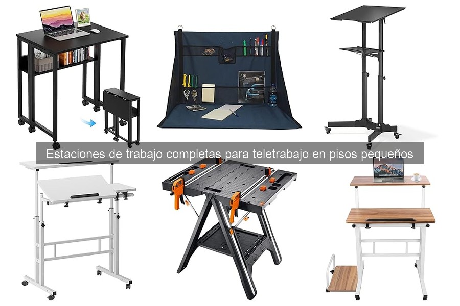 Alternativas prácticas a estaciones de trabajo para pisos pequeños