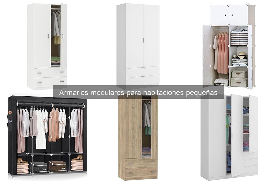 Armarios modulares: Soluciones para habitaciones pequeñas