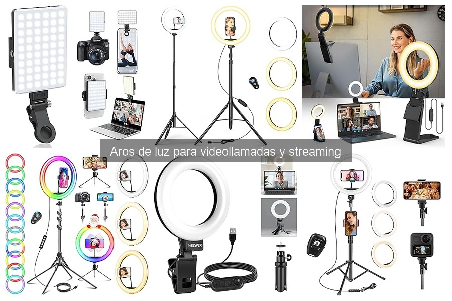 Aros de luz ideales para espacios pequeños: ¿Cuál elegir?