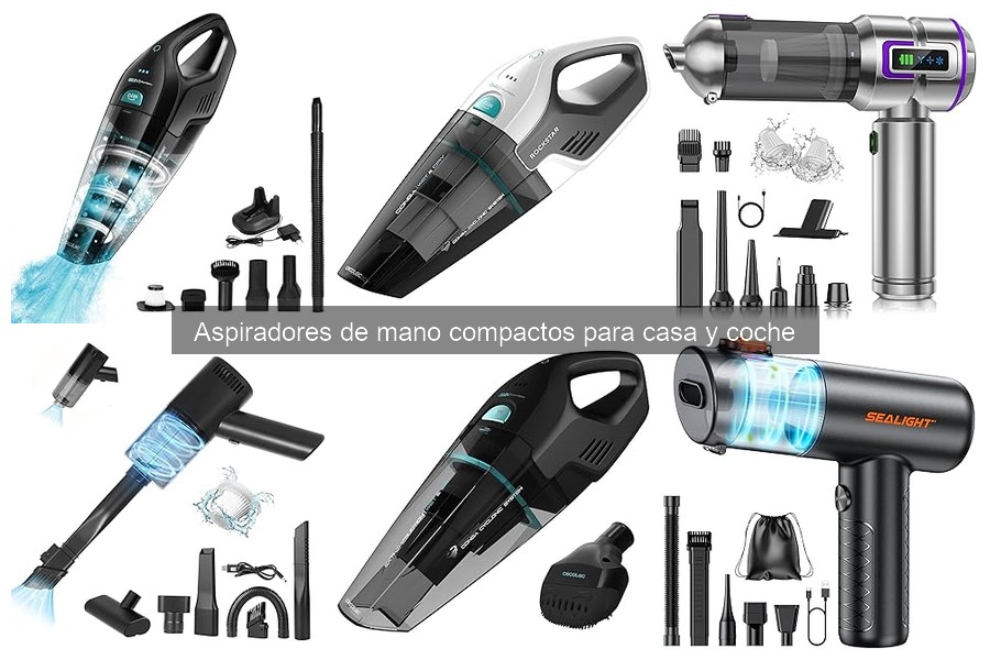 Aspiradores de mano para mascotas: limpieza fácil y efectiva
