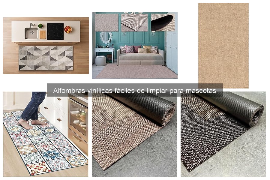 Beneficios de las alfombras vinílicas para hogares con mascotas