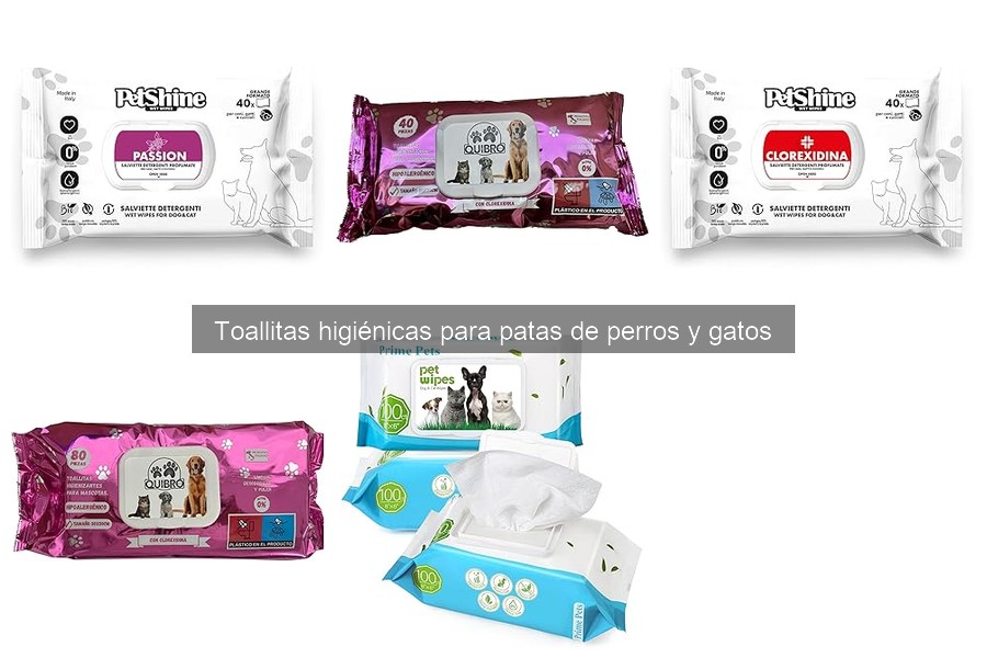 Beneficios de las toallitas higiénicas para patas de mascotas