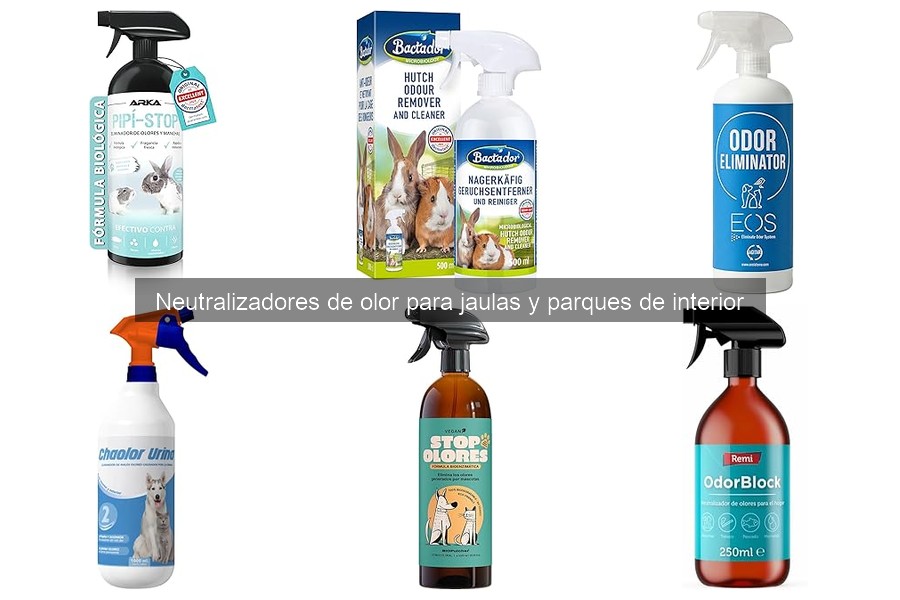 Beneficios de los neutralizadores de olor para jaulas y parques