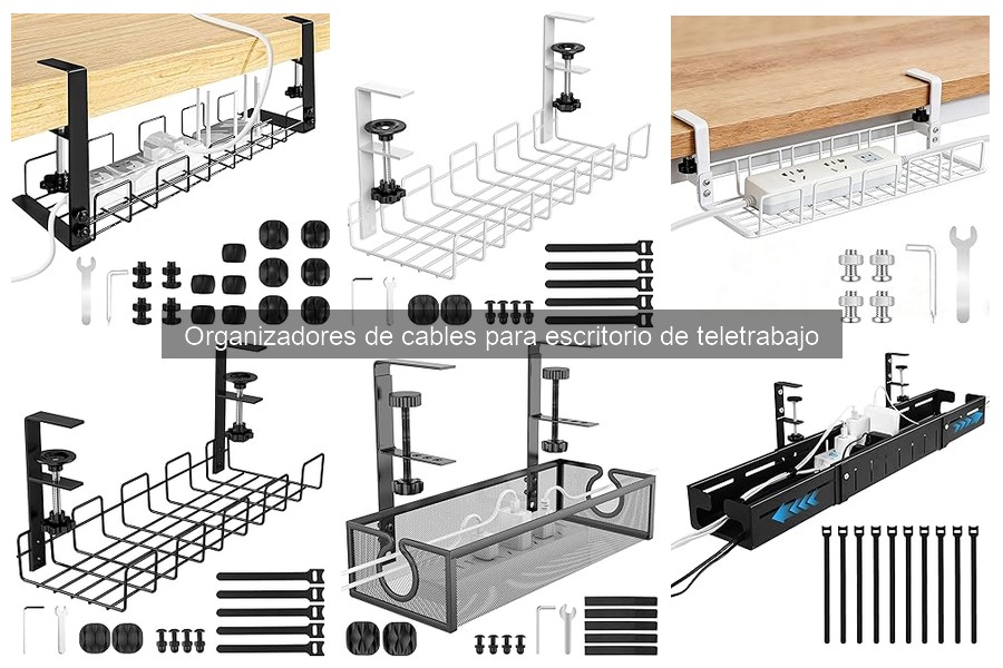 Beneficios de los Organizadores de Cables en el Teletrabajo