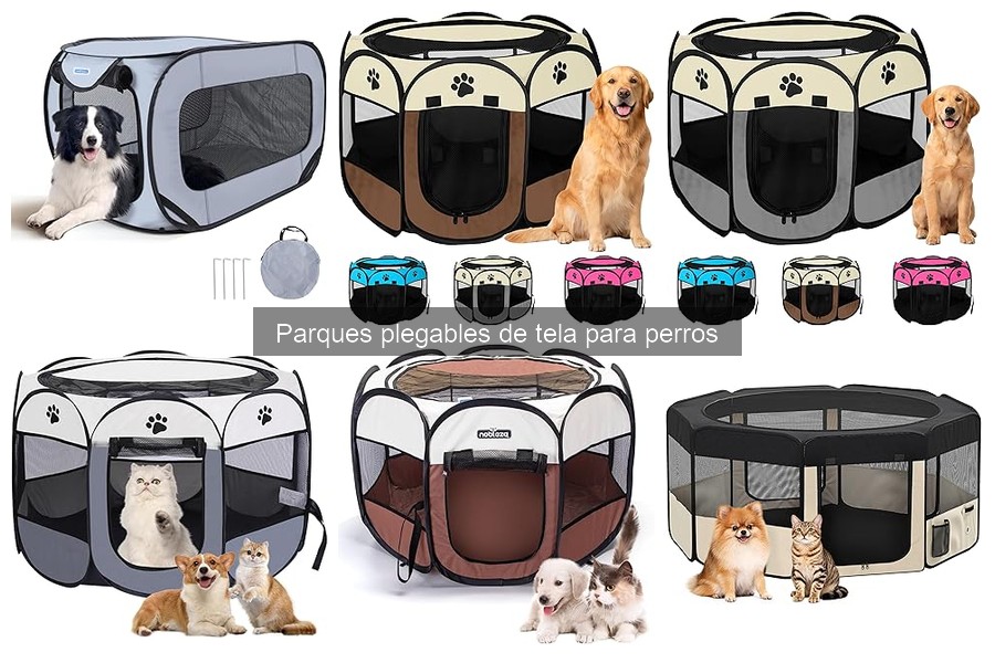 Beneficios de parques plegables de tela para perros en pisos pequeños