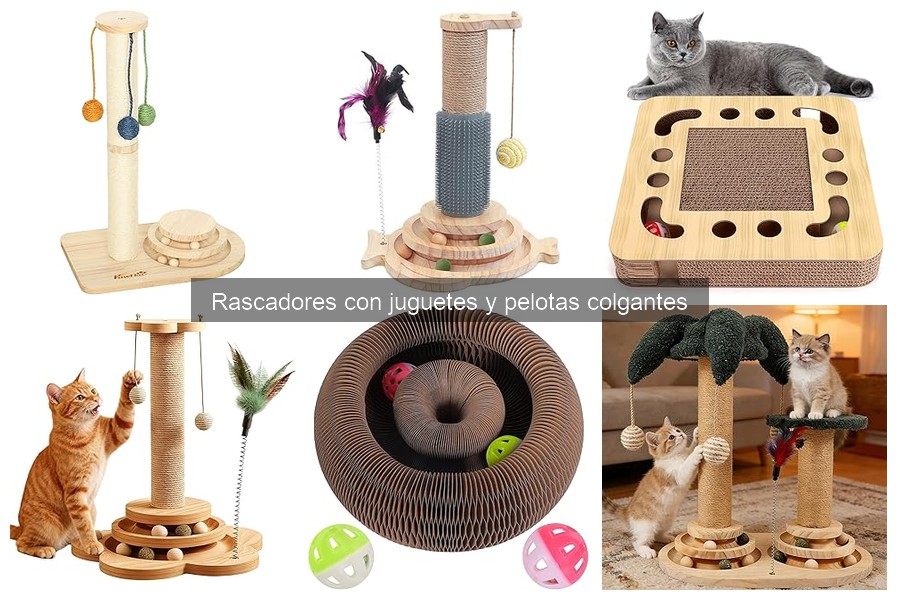 Beneficios de Rascadores con Juguetes para Gatos en Casa