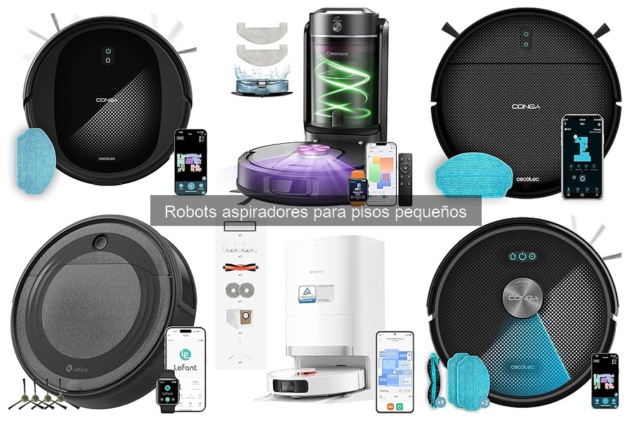Beneficios de un robot aspirador en pisos pequeños