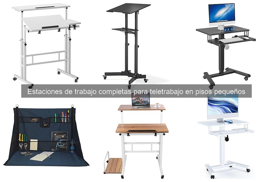Beneficios de una estación de trabajo en pisos pequeños