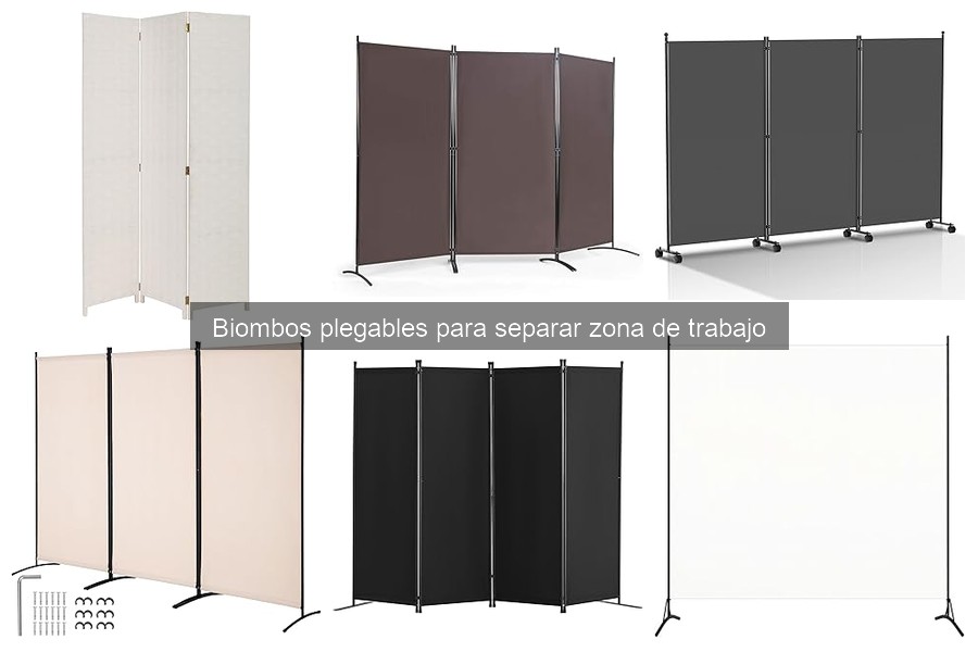 Biombos Plegables para Máxima Privacidad en Espacios Compartidos