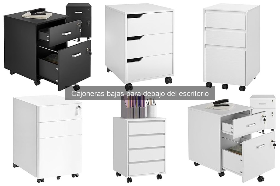 Cajoneras bajas ideales para dueños de mascotas