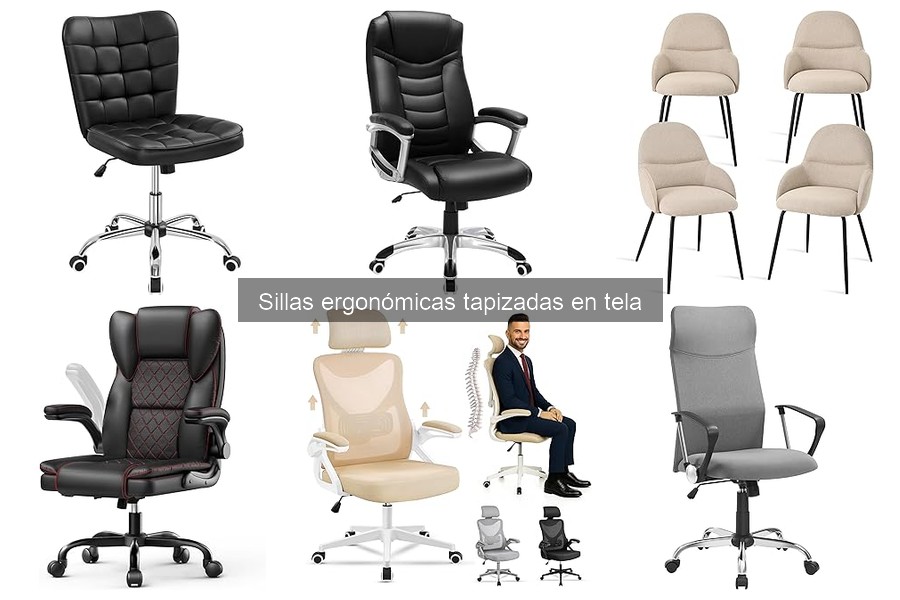 Características y Beneficios de Sillas Ergonómicas Tapizadas en Tela