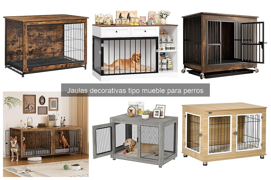 Cómo Adaptar a tu Perro a Jaulas Decorativas tipo Mueble