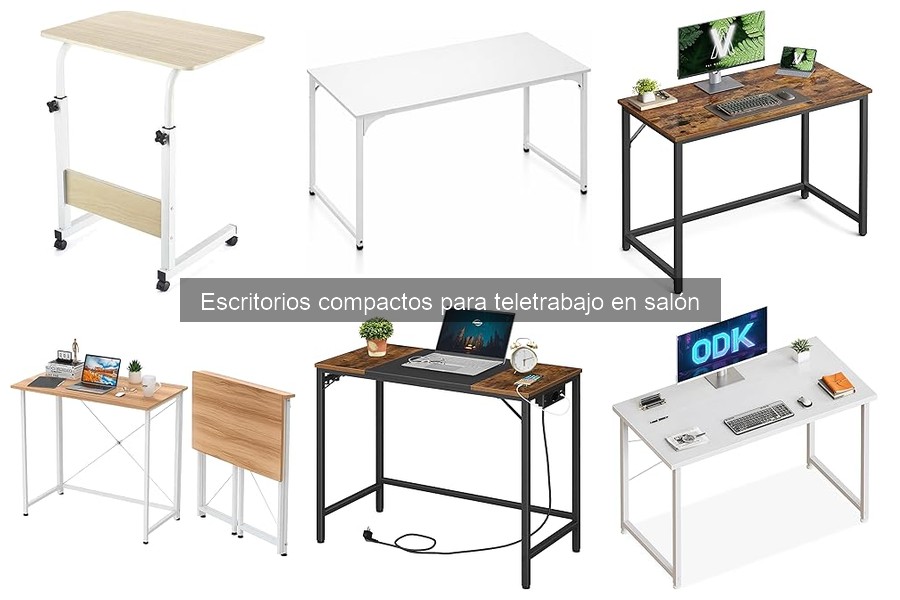 Cómo Ajustar un Escritorio Compacto para Teletrabajo Efectivamente