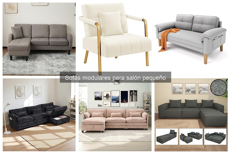 Cómo Configurar un Sofá Modular en un Salón Pequeño