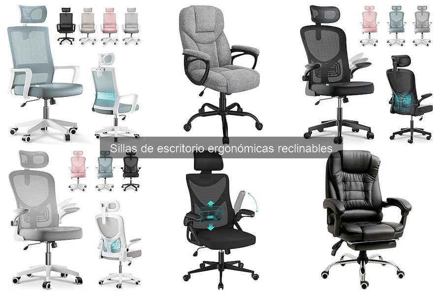 Cómo cuidar tu silla de escritorio ergonómica reclinable