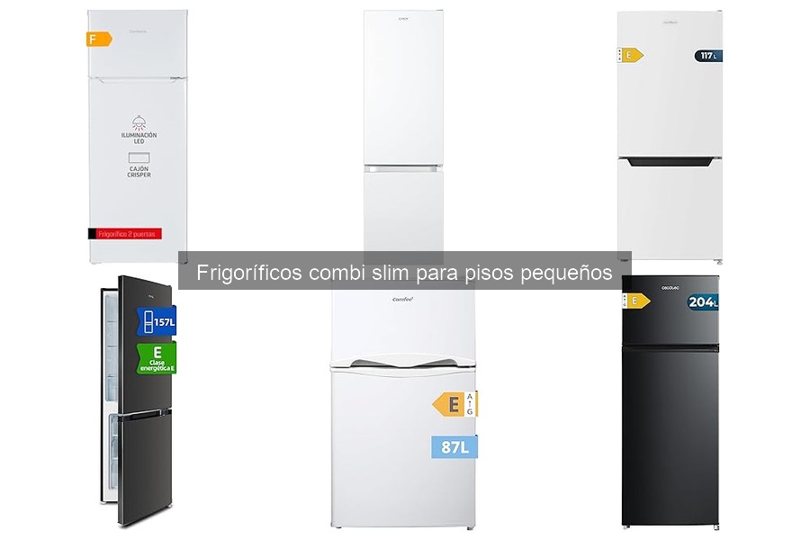Cómo cuidar un frigorífico combi slim en casa