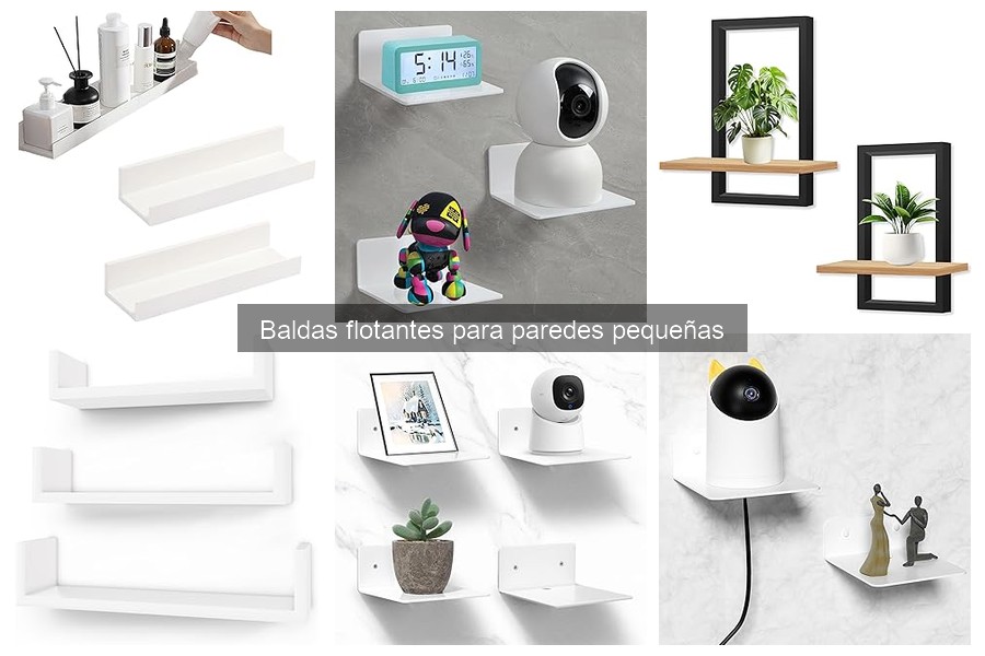 Cómo elegir balas flotantes para espacios pequeños