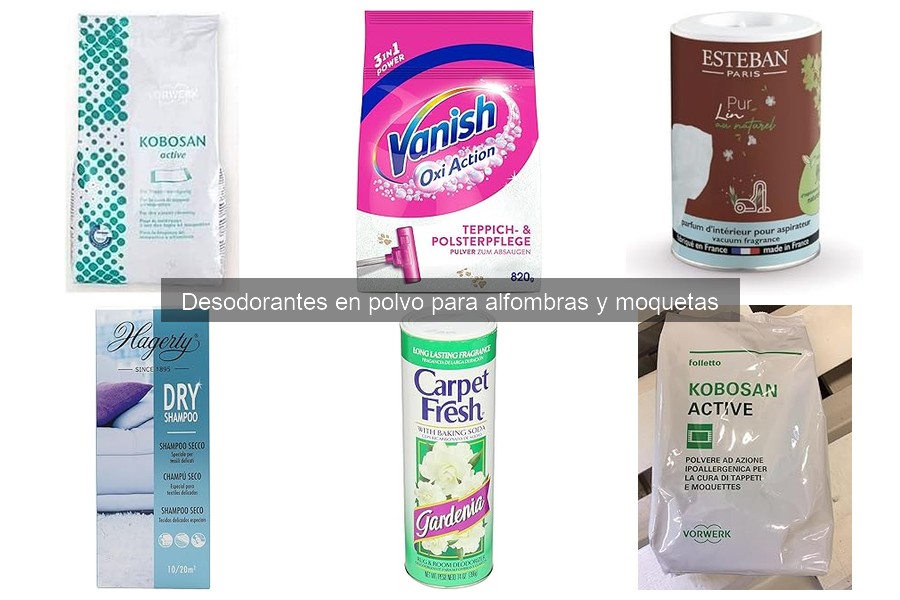 Cómo elegir el desodorante en polvo para alfombras adecuado