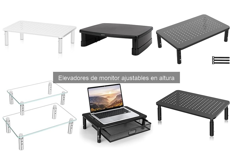 Cómo elegir el mejor elevador de monitor para pisos pequeños