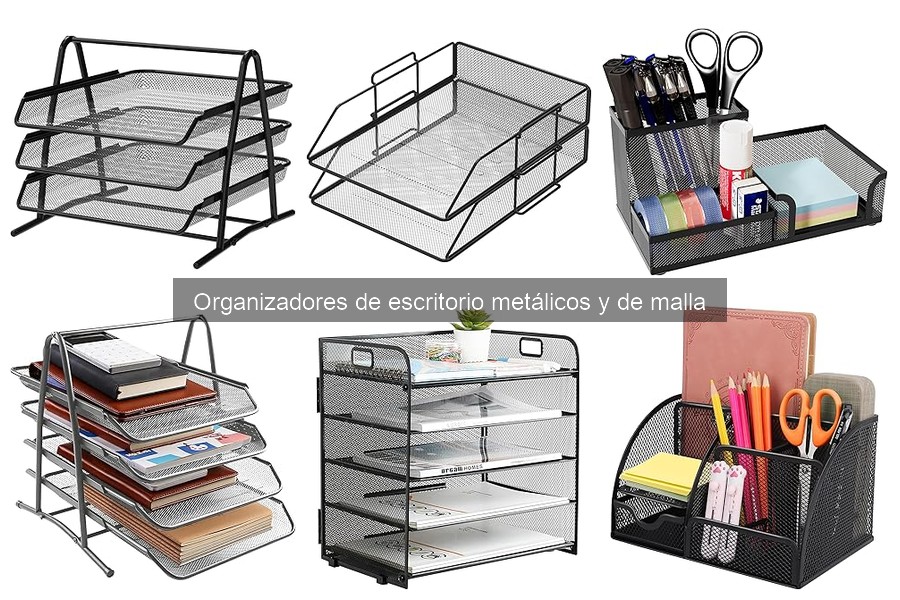 Cómo Elegir el Mejor Organizador de Escritorio Metálico