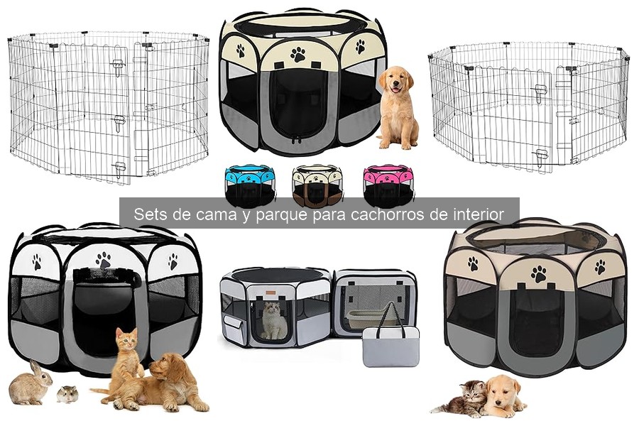 Cómo elegir el mejor set de cama y parque para cachorros