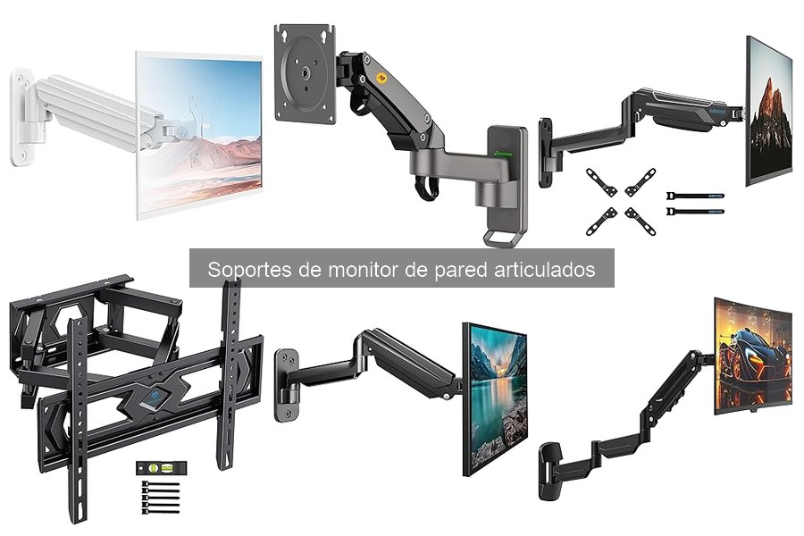 Cómo elegir el soporte de monitor de pared articulado ideal