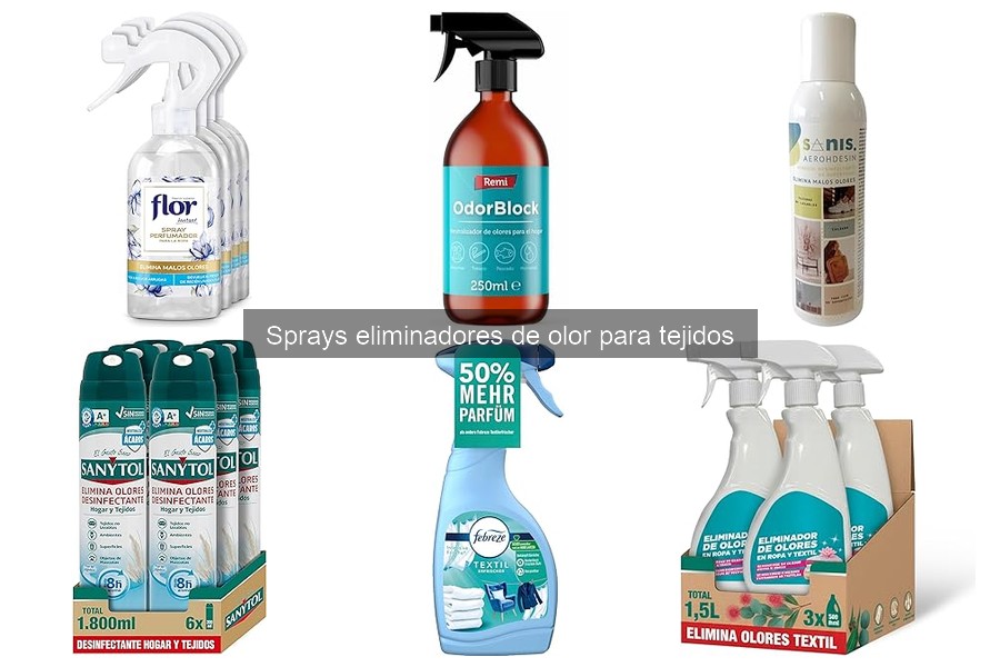 Cómo elegir el spray eliminador de olor para tejidos