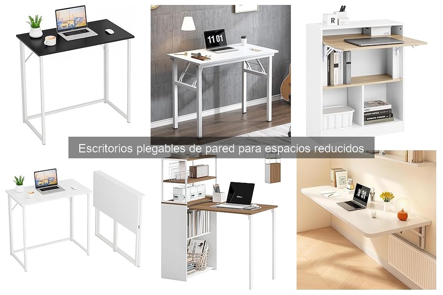 Cómo elegir el tamaño ideal para un escritorio plegable de pared