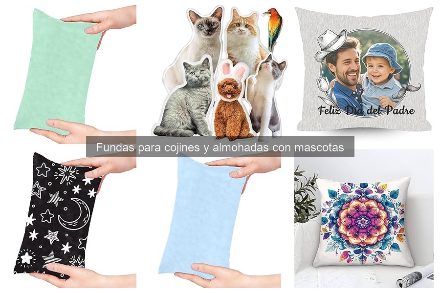 Cómo elegir fundas para cojines y almohadas con mascotas