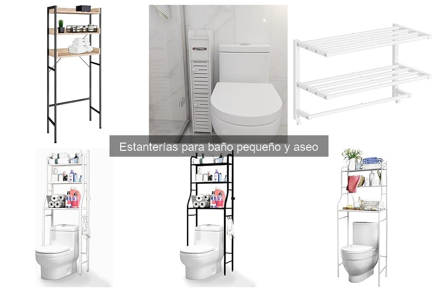 Cómo elegir la estantería perfecta para tu baño pequeño