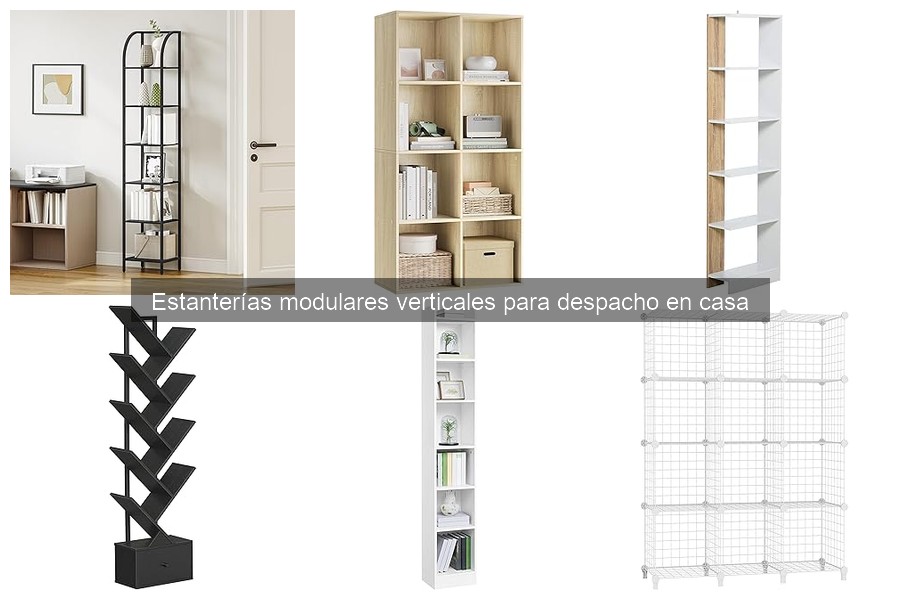 Cómo elegir la mejor estantería modular vertical para despachos pequeños