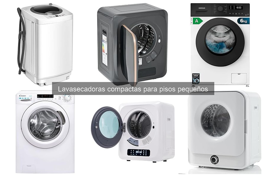 Cómo elegir la mejor lavasecadora compacta para pisos pequeños