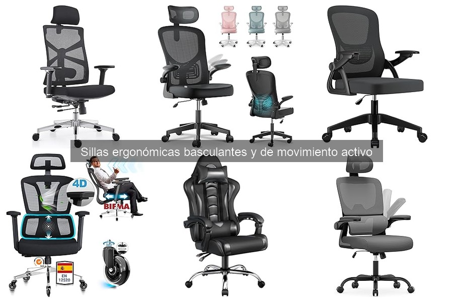Cómo elegir la mejor silla ergonómica basculante para ti