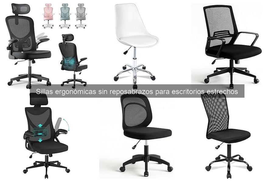 Cómo elegir la mejor silla ergonómica sin reposabrazos